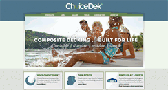 Desktop Screenshot of choicedek.com